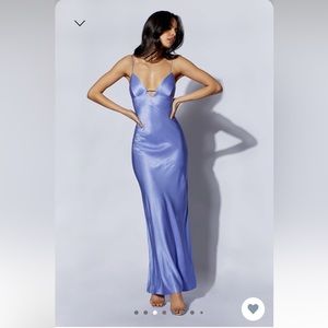 Size XS Meshki Satin Dress